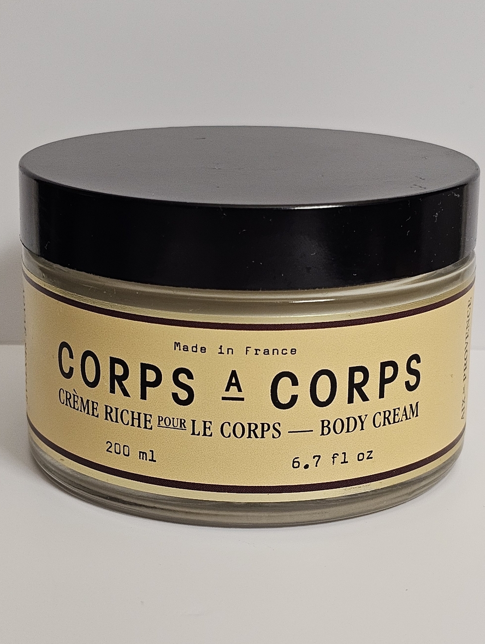 Bastide Corps-A-Corps Body Cream 6.7 fl oz jar moisturizer bodycare newNew no